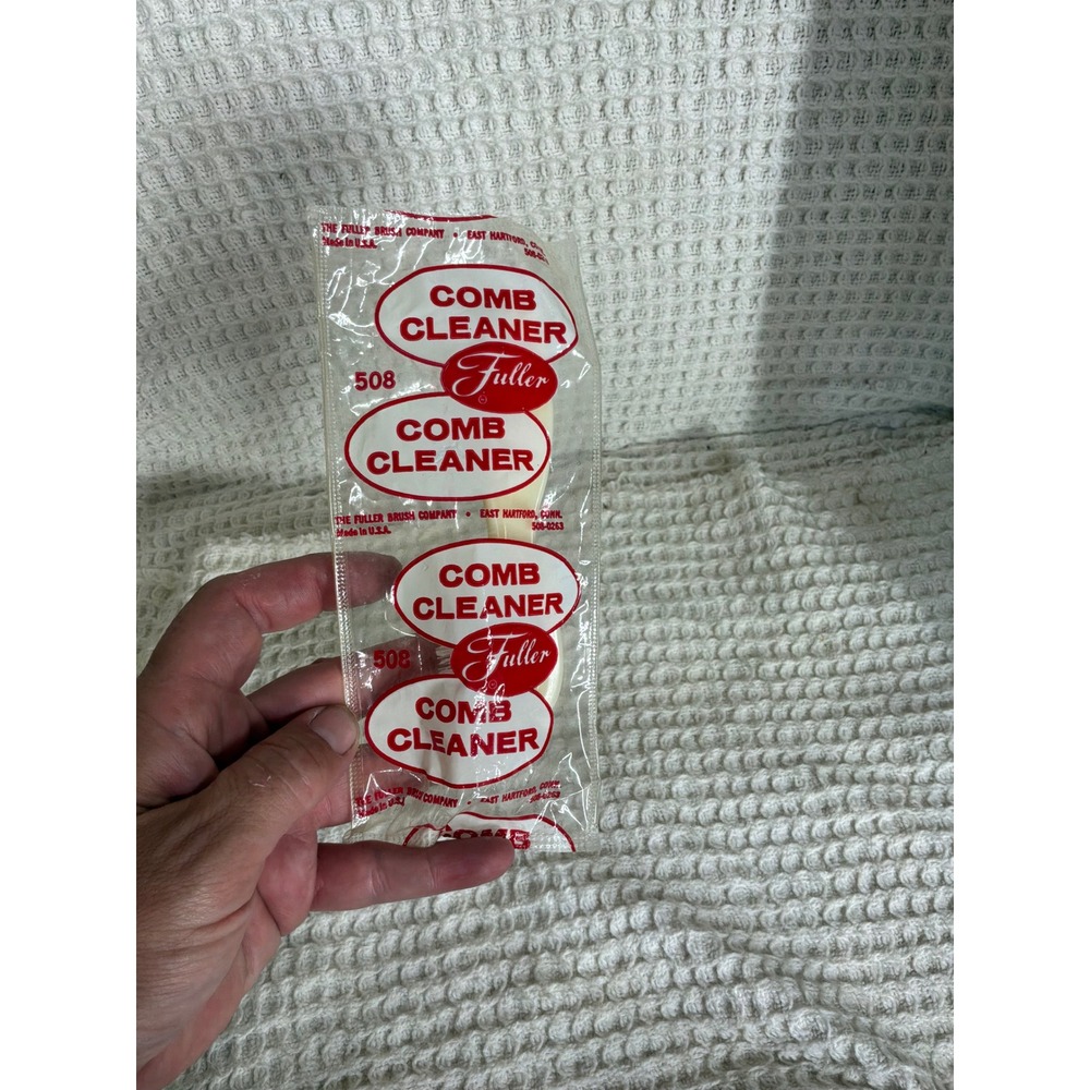 Vintage Unisex Fuller Brush Company Comb Cleaner 508 OS Cream